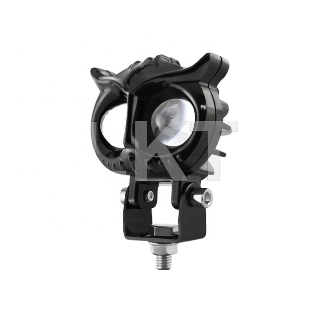Auto Lighting System Side Auxiliary Lights Ip68 2.6 Inch 30w 12v 24v Led Mini Driving Light Dual Color for Motorcycle