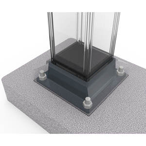 ส่วนประกอบราวอลูมิเนียม ซีรีส์ 6000 โปรไฟล์โลหะผสมและอุปกรณ์เสริมเคลือบสีฝุ่น ผลิตตามสั่ง ผลิตในเวียดนาม - Product Image 5