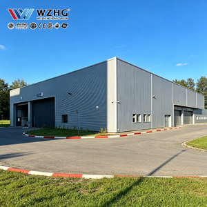 Centro de Distribución Logística, Almacén de Estructura de Acero para Almacenamiento en Frío, Plataforma Niveladora Doble Personalizada - Product Image 1