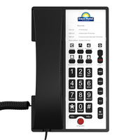 Téléphone de chambre d'hôtel ACE-8906 Nouveau Sachikoo, fabrication directe, boutons de numérotation rapide, filaire, LAN, messagerie vocale, combiné anti-choc