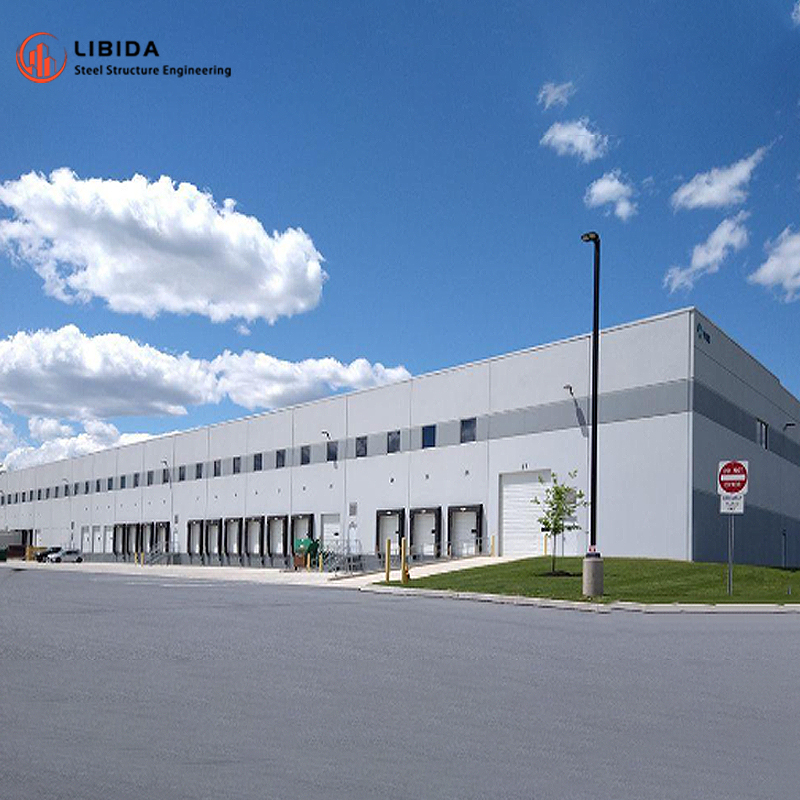 Easy to Install Steel Framed Industrial Building with Prefabricated Structural Steel Structure Cold Storage Cold Room