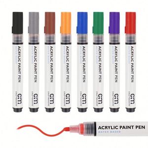 New Arrival Acrylic Paint Water Color Artist Coloring Acrilyc Fine Point Art <b>Permanent</b> <b>Markers</b> - Product Image 4