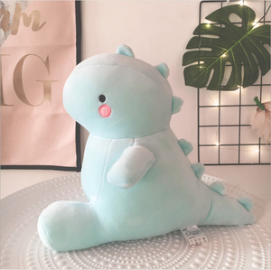 Großhandel Dino Puppe Kissen maßge schneiderte Dinosaurier Handpuppe Plüsch tier benutzer definierte Stofftier Dinosaurier Plüsch tier - Product Image 4