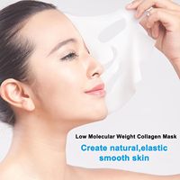 Masque Visage Coréen Bio-Collagène Hydratant en Profondeur, Nourrissant et Lissant