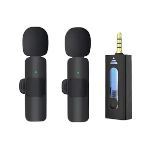 Professionnel Video Recording Mini Lapel lavalier k35 Wireless Microphone For YouTube Live Stream Type C Android Phone Camera