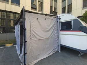 M02 12-20ft <span class=keywords><strong>RV</strong></span> ngoài trời Caravan CuộN ra <span class=keywords><strong>RV</strong></span> mái hiên Màn hình Phòng Camper phòng cho Trailer Caravan Motorhome - Product Image 4
