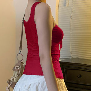 Venta al por mayor de fábrica: Top sexy de mujer con diseño de encaje y aberturas, estilo camisero, para discoteca, fiesta, OEM - Product Image 6