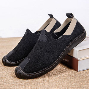 Chaussures de sécurité pour hommes, respirantes, en tricot tissé, baskets de chantier industrielles, chaussures de protection pour chantier industriel et construction - Product Image 5