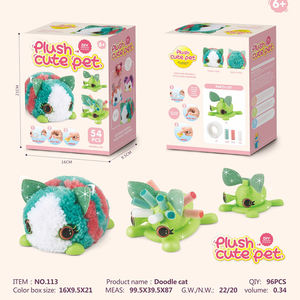 Giocattoli per Bambine in Vendita, Divertenti Giocattoli Fai-da-Te, Animali di Peluche Fatti a Mano per Bambini - Product Image 4