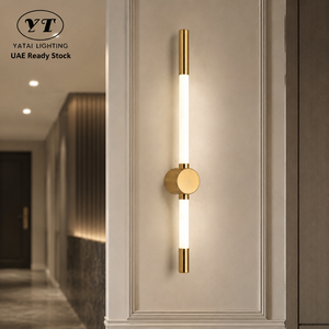 Modern Acrylic Led Wall Light 6W 55Cm Linear Metal Indoor Decorative For Bedroom Corridor Home Hotel 3000K 4500K 6000K - Product Image 1
