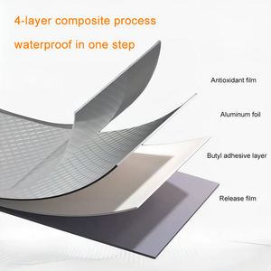 ANTI <span class=keywords><strong>Bande</strong></span> imperméable <span class=keywords><strong>de</strong></span> caoutchouc butyle <span class=keywords><strong>de</strong></span> papier d'aluminium pour le support à haute adhérence <span class=keywords><strong>de</strong></span> PE d'installation <span class=keywords><strong>de</strong></span> panneau solaire - Product Image 3