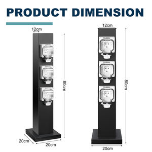 누수 방지 및 IP66 방수 케이싱을 특징으로 하는 비오는 날 마당 야외 캠핑 발전소 - Product Image 2