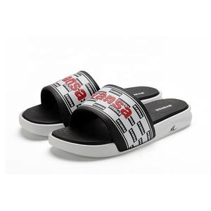 Henghao pantofole <span class=keywords><strong>con</strong></span> nome personalizzato su misura due <span class=keywords><strong>fasce</strong></span> di schiuma scivoli sandali pantofole Custom scivoli pantofole <span class=keywords><strong>con</strong></span> schiuma morbida all'interno - Product Image 6
