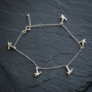 Chevillères en argent antique pour femmes indiennes, argent sterling 925, bijoux personnalisables pour les occasions de cadeaux - Product Image 2