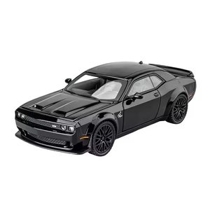 Modèle de voiture de sport doré avec simulation de son et de lumière, jouet pour garçon, pendentif, voiture jouet en alliage - Product Image 1