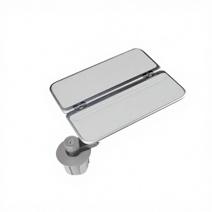 KUST/KUSTER DSF21 Tesla Model 3/Y Auto-Getränkehalter Faltbarer Flugzeug-Aluminiumlegierung Multifunktions-Tablett für Reisen - Product Image 4