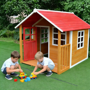 Meilleures ventes : Ensembles de meubles d'extérieur pour enfants, produits très demandés, maisonnette de jeu en bois à construire soi-même pour enfants - Product Image 1