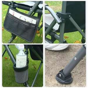 <span class=keywords><strong>Chaise</strong></span> de plage à grand accoudoir portable pliable pour l'extérieur, <span class=keywords><strong>chaise</strong></span> de directeur de <span class=keywords><strong>camping</strong></span> en voiture de loisirs, <span class=keywords><strong>chaise</strong></span> de pêche à dossier confortable - Product Image 5