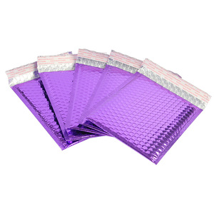 Rose Gold Kim Loại Túi bong bóng Poly độn phong bì cho Express vận chuyển gửi thư Túi đối với trang sức - Product Image 5