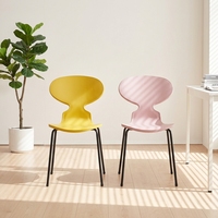 Chaise de loisirs à dossier pour balcon, chaise de salle à manger simple pour la maison, table et chaise, chaise de négociation empilable pour salle de conférence