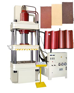 Plastik tuğla sıcak presleme kalıplama makinesi ikinci cep telefonu 50 ton-80 ton dört sütun hidrolik sıcak şekillendirme - Product Image 1