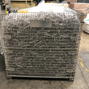 <span class=keywords><strong>Cage</strong></span> de stockage en métal en acier doux Q235 empilable de haute qualité personnalisée - Product Image 6