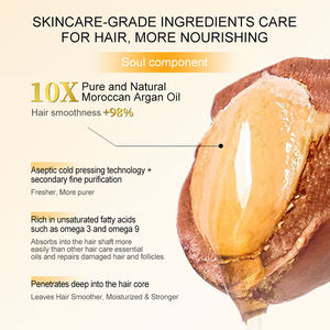 Aceite para el cabello marroquí, el mejor tratamiento para el cuidado del cabello, aceite de argán, serim, Etiqueta Privada, venta al por mayor de fábrica - Product Image 4