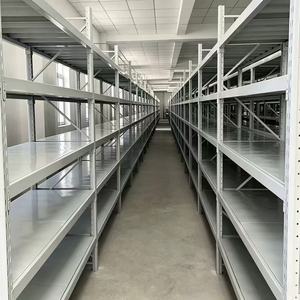 Scaffalatura Industriale <span class=keywords><strong>in</strong></span> <span class=keywords><strong>Acciaio</strong></span>, Facile da Installare, Anticorrosione, per Gestione Magazzino e Stoccaggio Merci - Product Image 2