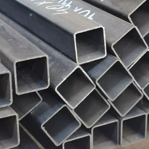 Tube rectangulaire en acier 25x50, tube carré en carbone et section creuse carrée en <span class=keywords><strong>fer</strong></span> soudé EN102017 noir - Product Image 6