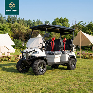 Carrito de Golf Eléctrico, Buggy de Golf <span class=keywords><strong>4x4</strong></span>, Color Dorado, Certificado CE, 3-4 Asientos, 48V AC 5kW, Piso de Aluminio, Lujoso, Turístico, Promocional - Product Image 1