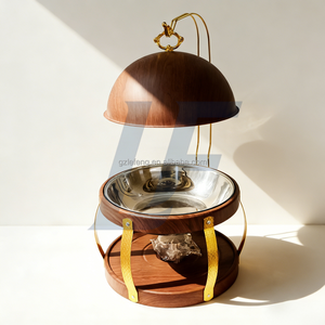 Scaldavivande Commerciale Ecologico per Buffet in Acciaio Inox Nero, Chafing Dish per Banchetti - Product Image 3