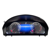 Tablero de Instrumentos Digital LCD DOS de 12.3 Pulgadas, Velocímetro con Sistema Linux Car-play Multilingüe para Benz GLK 2008-2012 NTG4.0