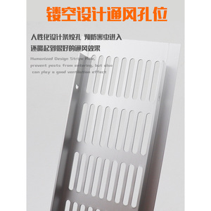 Aluminum Alloy Breathable <b>Mesh</b> Cabinet Panel 150-650mm Rectangular Ventilation Holes For Cupboard Storage - Product Image 3