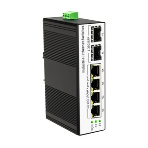 Công nghiệp Gigabit PoE chuyển đổi <span class=keywords><strong>4</strong></span> PoE <span class=keywords><strong>Ethernet</strong></span> cổng và 2 SFP sợi cổng công nghiệp PoE chuyển đổi <span class=keywords><strong>4</strong></span> cổng - Product Image 3
