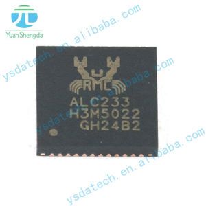 Nuevo Chip de tarjeta de <span class=keywords><strong>sonido</strong></span> de <span class=keywords><strong>audio</strong></span> Original IC integrado con QFN48 ALC233 ALC233-CG - Product Image 1