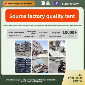<span class=keywords><strong>Tente</strong></span> d'exposition de grande taille Junxin Factory Tianjin JX-PZ1, en alliage d'aluminium, pour stockage industriel, sport, basketball, <span class=keywords><strong>mariage</strong></span> - Product Image 2