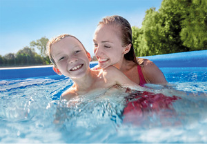 Intex 28270 28271 28272 28273 <strong>Rectangular</strong> Metal Frame Above <strong>Ground</strong> Family Use Swimming <strong>Pool</strong> - Product Image 3