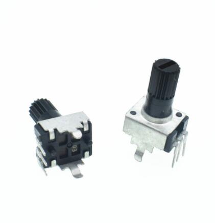 SYHY 100 шт. RV09 вертикальный 12,5 мм вал 2K(202) 0932 регулируемый резистор 9 типа 3Pin уплотнительный потенциометр