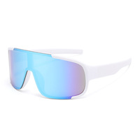 Vente en gros de nouvelles lunettes de soleil à monture PC colorées UV400 pour l'alpinisme et les sports de plein air lunettes de cyclisme protection UV