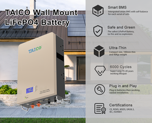 Kit d'énergie solaire tout-en-un avec panneaux solaires empilables 10-20 kW, système photovoltaïque 5000 W, batterie LiFePO4, IP65, CAN, pour maison, hors réseau - Product Image 3