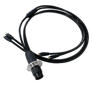 Прочный водонепроницаемый разъем IP68 с фланцевым соединением (мужской/женский) для подводных роботов и подводных движителей, 8-контактный разъем - Product Image 2