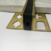 Garniture de bordure de carrelage en laiton