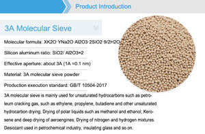 Адсорбент цеолит 13X 5A 4A 3A молекулярное сито/катализатор/осушитель/адсорбент - Product Image 2