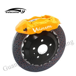 Kit de freno de coche de modificación GT4 Kit de pinza de freno de rueda trasera de <span class=keywords><strong>cuatro</strong></span> pistones 355 380 400mm para Audi A4 A5 A6 A7 A8 Q5 Q6 Q7 BMW F10 - Product Image 3