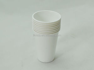 Bicchieri di Plastica PP Bianchi Usa e Getta da 8oz Personalizzati, Impilabili, Sicuri per Alimenti, per Asporto, Fornitura all'Ingrosso per Catering - Product Image 2