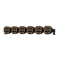 Aurora - Nouvelle conception - Phare tout-terrain haute puissance - Étanche IP69 - 10/20/30/40/50 pouces - Barre lumineuse LED modulaire pour toit - Pour UTV ATV