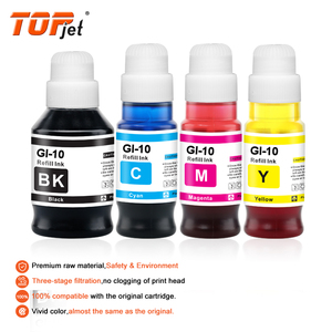 Tinta de Recarga Compatible Premium Topjet GI-10 a Base de Agua para Impresoras Canon PIXMA <span class=keywords><strong>GM2010</strong></span> - Product Image 3