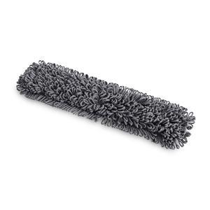 Testina per scopa in microfibra grigia da 80 cm, ricambio per la pulizia dei pavimenti - Product Image 1
