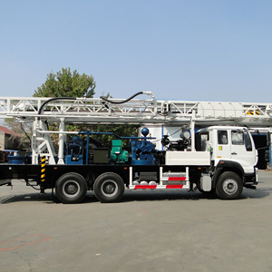 400 metri per la perforazione dell'acqua di circolazione inversa per camion ha montato la piattaforma di perforazione del pozzo per l'estrazione dell'uranio - Product Image 3