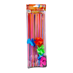 Paquete de 12 Palitos para Globos de Colores de 40 cm, Decoración para Fiestas - Product Image 2